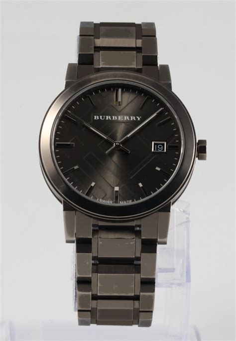 burberry gunmetal city watch|Burberry Watch The City 38mm Gunmetal BU9007 – Watches.